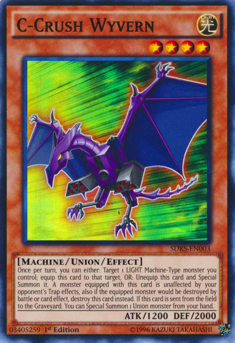 C-Crush Wyvern [SDKS-EN003] Super Rare | Arkham Games and Comics