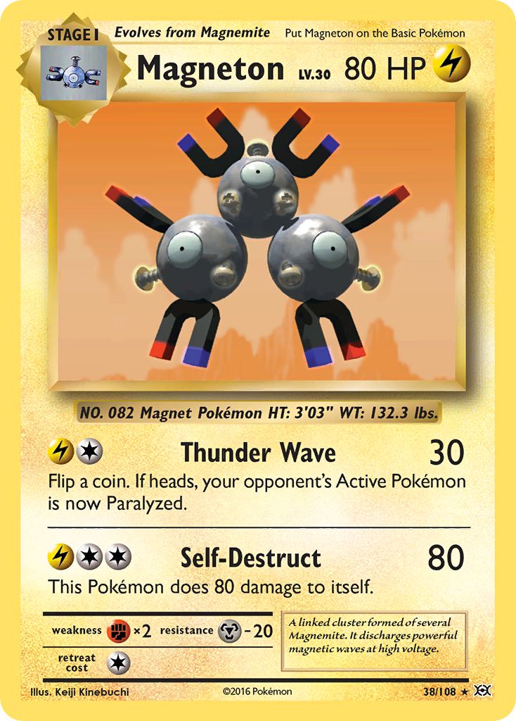 Magneton (38/108) [XY: Evolutions] | Arkham Games and Comics