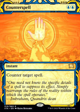 Counterspell (Etched Foil) [Strixhaven Mystical Archive] | Arkham Games and Comics