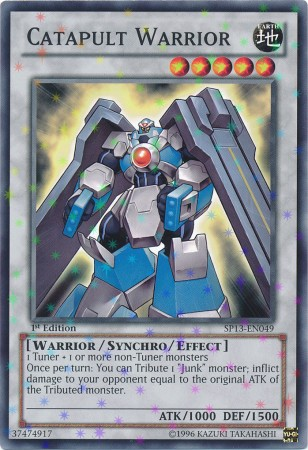 Catapult Warrior [SP13-EN049] Starfoil Rare | Arkham Games and Comics