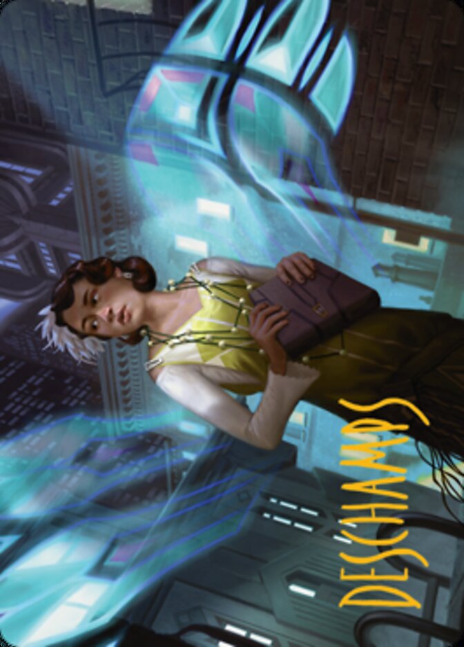 Giada, Font of Hope 1 Art Card (Gold-Stamped Signature) [Streets of New Capenna Art Series] | Arkham Games and Comics