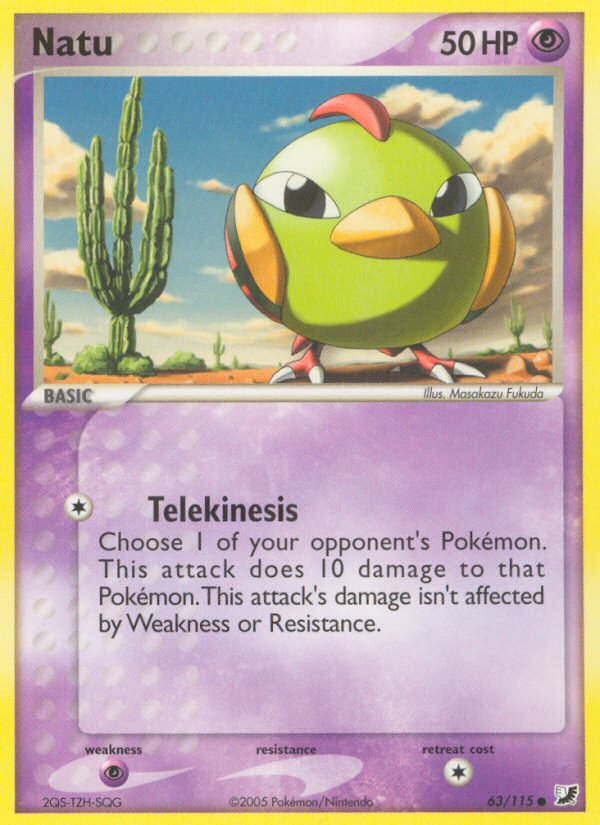 Natu (63/115) [EX: Unseen Forces] | Arkham Games and Comics