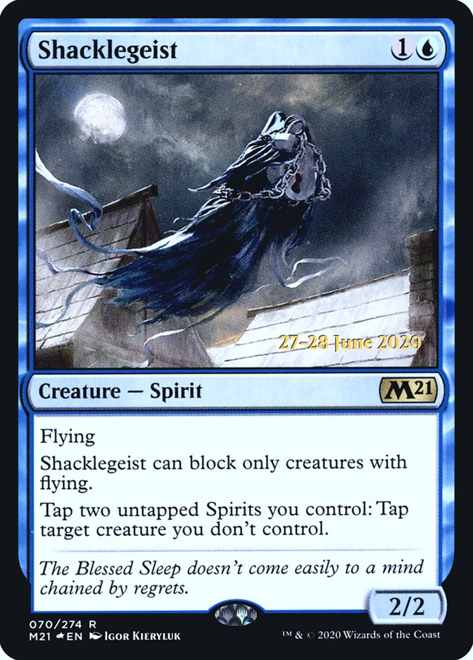 Shacklegeist  [Core Set 2021 Prerelease Promos] | Arkham Games and Comics