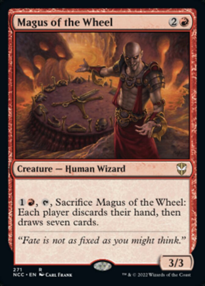 Magus of the Wheel [Streets of New Capenna Commander] | Arkham Games and Comics