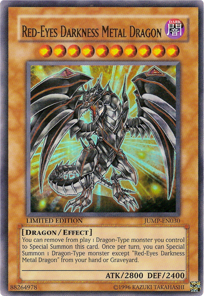 Red-Eyes Darkness Metal Dragon [JUMP-EN030] Ultra Rare | Arkham Games and Comics