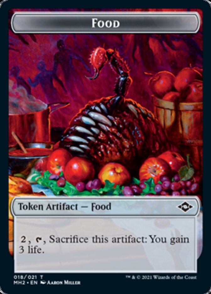 Food Token (#18) // Thopter Token [Modern Horizons 2 Tokens] | Arkham Games and Comics