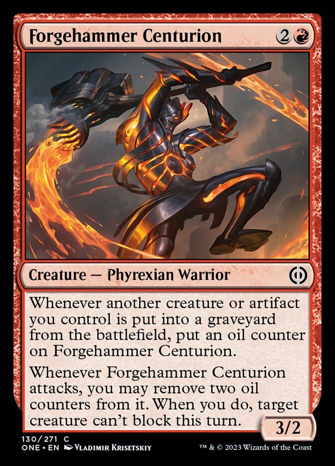 Forgehammer Centurion [Phyrexia: All Will Be One] | Arkham Games and Comics