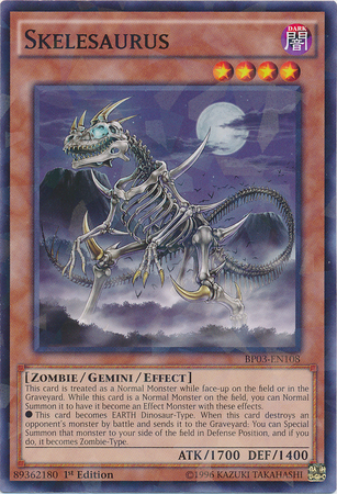 Skelesaurus [BP03-EN108] Shatterfoil Rare | Arkham Games and Comics