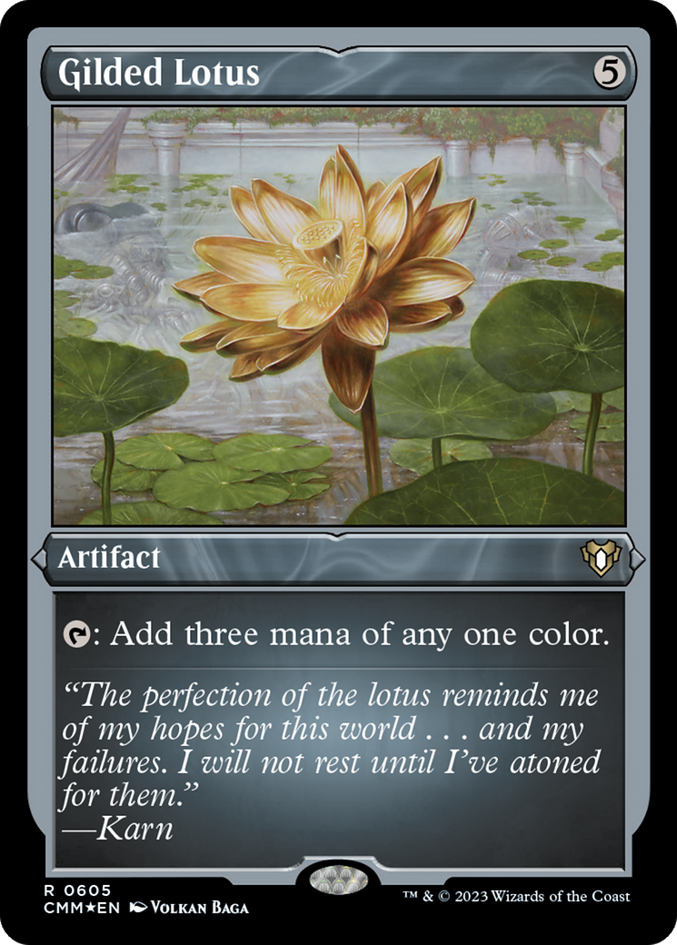 Gilded Lotus (Foil Etched) [Commander Masters] | Arkham Games and Comics