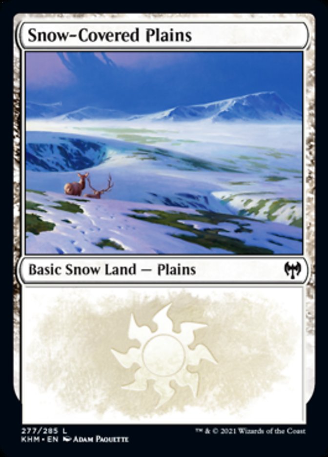 Snow-Covered Plains (277) [Kaldheim] | Arkham Games and Comics