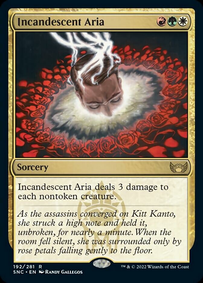 Incandescent Aria [Streets of New Capenna] | Arkham Games and Comics