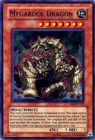 Megarock Dragon [DR3-EN195] Super Rare | Arkham Games and Comics