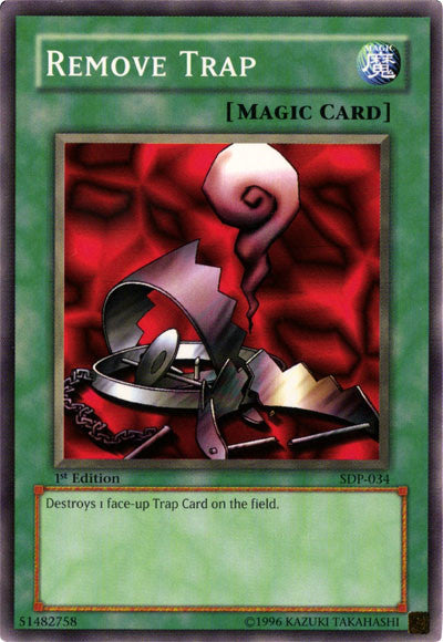 Remove Trap [SDP-034] Common | Arkham Games and Comics