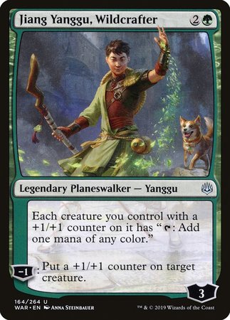 Jiang Yanggu, Wildcrafter [War of the Spark] | Arkham Games and Comics