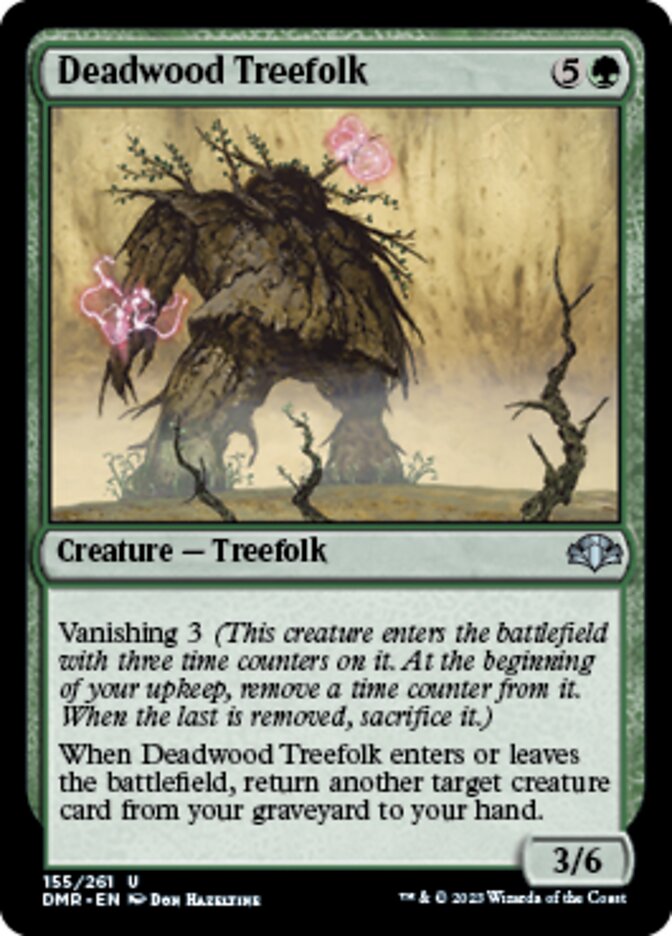 Deadwood Treefolk [Dominaria Remastered] | Arkham Games and Comics