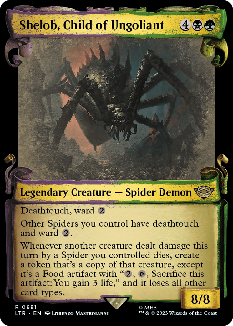 Shelob, Child of Ungoliant [The Lord of the Rings: Tales of Middle-Earth Showcase Scrolls] | Arkham Games and Comics