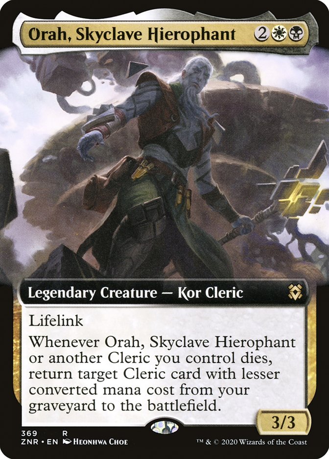 Orah, Skyclave Hierophant (Extended) [Zendikar Rising] | Arkham Games and Comics