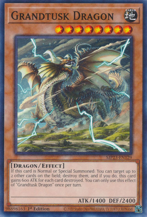 Grandtusk Dragon [MP23-EN129] Common | Arkham Games and Comics