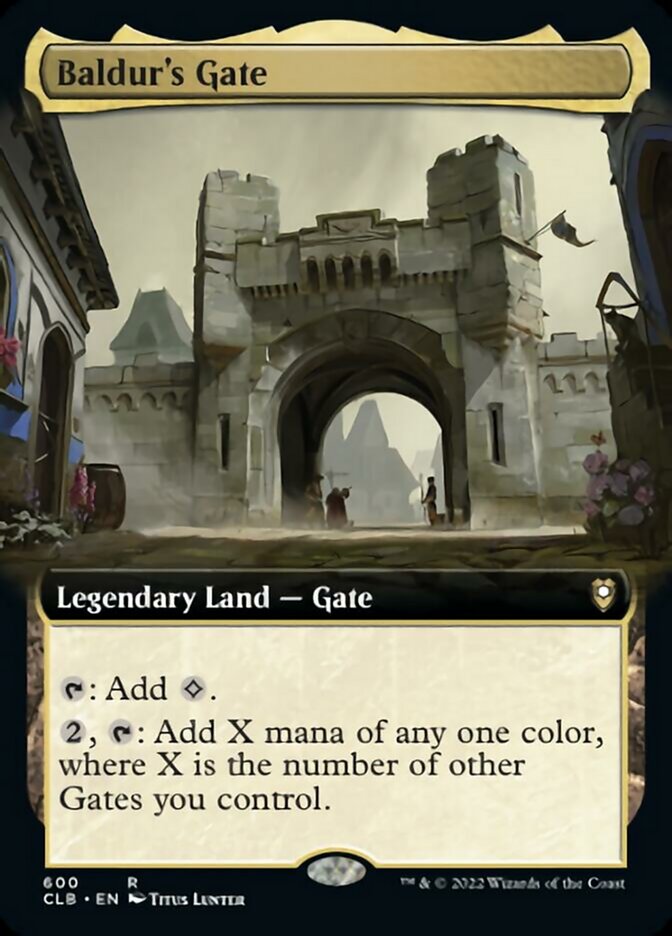 Baldur's Gate (Extended Art) [Commander Legends: Battle for Baldur's Gate] | Arkham Games and Comics