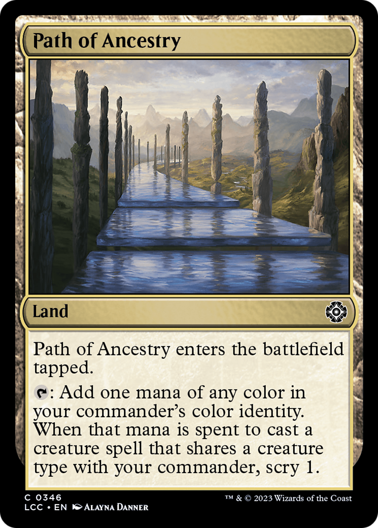Path of Ancestry [The Lost Caverns of Ixalan Commander] | Arkham Games and Comics