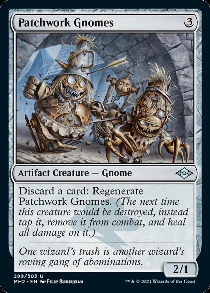 Patchwork Gnomes (Foil Etched) [Modern Horizons 2] | Arkham Games and Comics