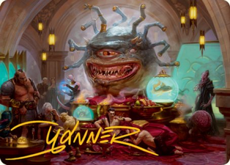 Xanathar, Guild Kingpin Art Card (Gold-Stamped Signature) [Dungeons & Dragons: Adventures in the Forgotten Realms Art Series] | Arkham Games and Comics