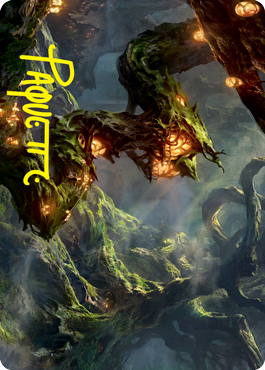 Forest Art Card (Gold-Stamped Signature) [Strixhaven: School of Mages Art Series] | Arkham Games and Comics