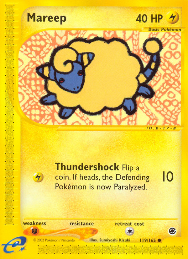 Mareep (119/165) [Expedition: Base Set] | Arkham Games and Comics