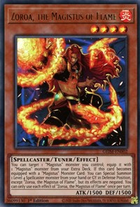 Zoroa, the Magistus of Flame [GEIM-EN002] Ultra Rare | Arkham Games and Comics