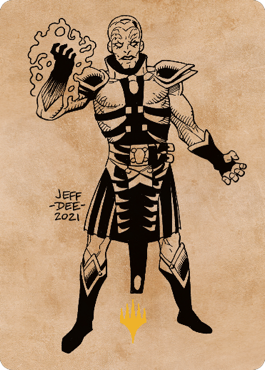 Jon Irenicus, Shattered One Art Card (67) (Gold-Stamped) [Commander Legends: Battle for Baldur's Gate Art Series] | Arkham Games and Comics