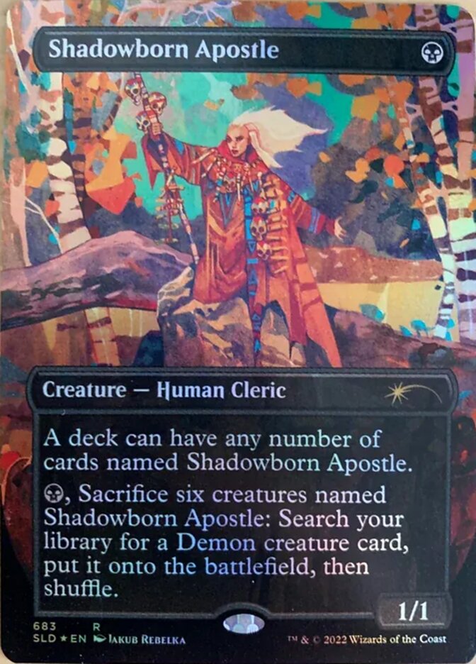 Shadowborn Apostle (Borderless) (683) [Secret Lair Drop Promos] | Arkham Games and Comics