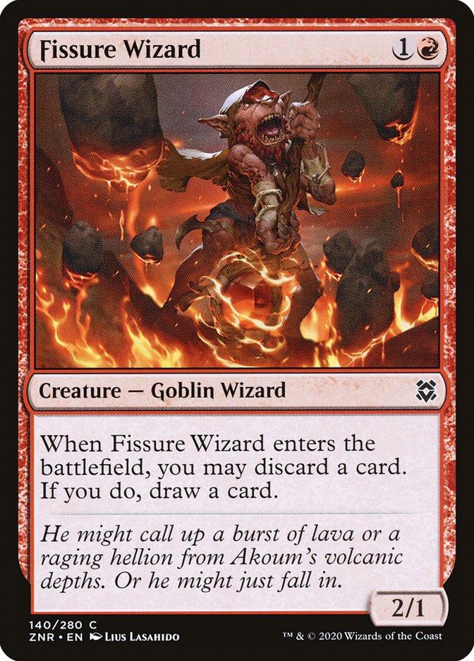 Fissure Wizard [Zendikar Rising] | Arkham Games and Comics