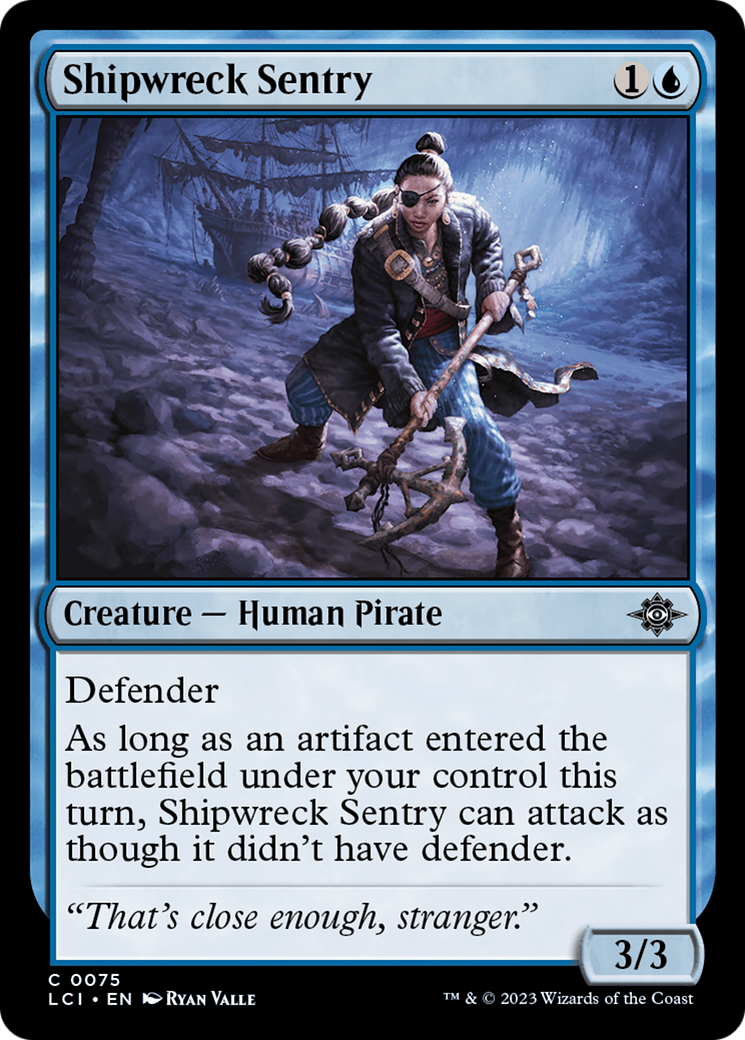 Shipwreck Sentry [The Lost Caverns of Ixalan] | Arkham Games and Comics