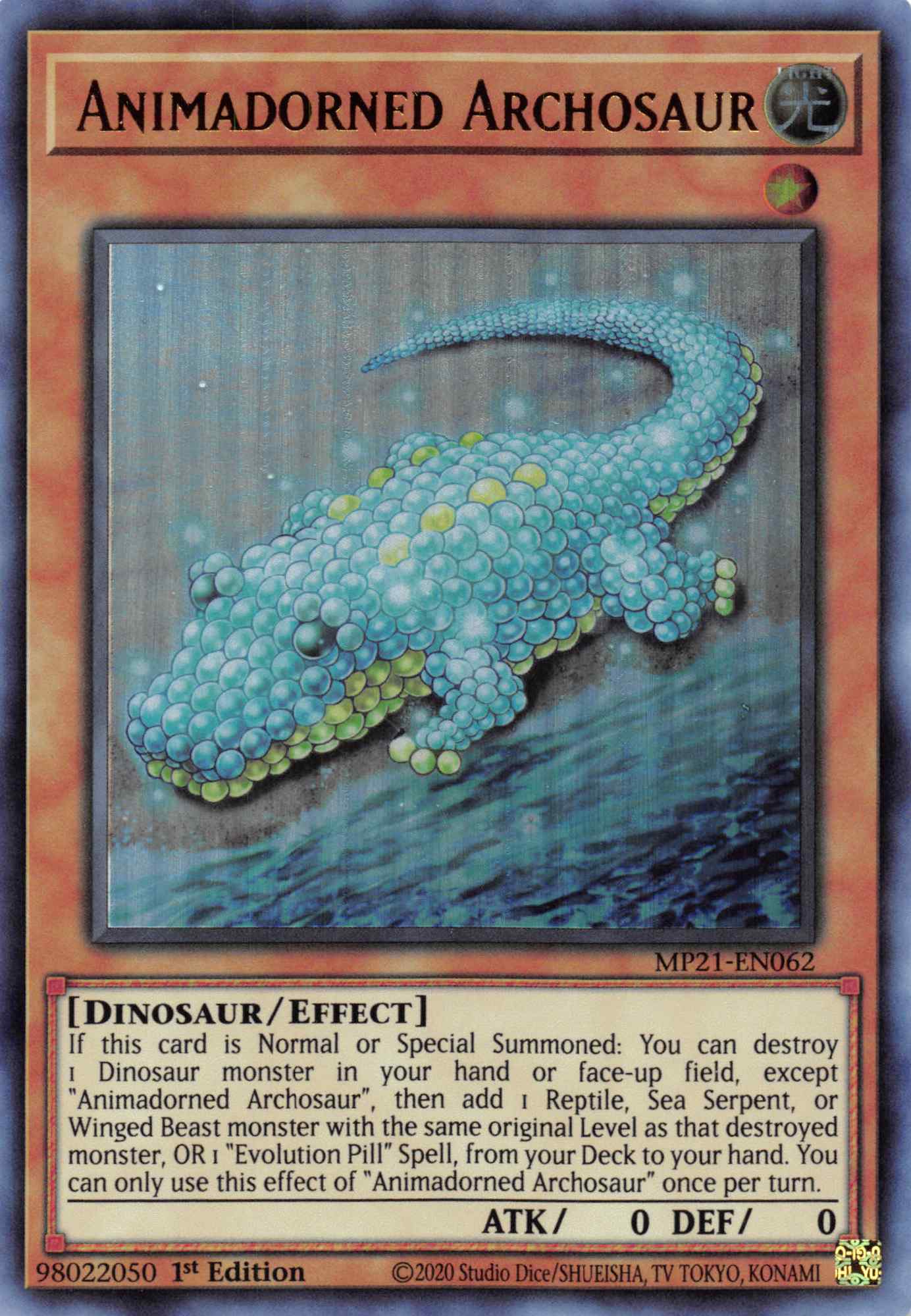 Animadorned Archosaur [MP21-EN062] Ultra Rare | Arkham Games and Comics