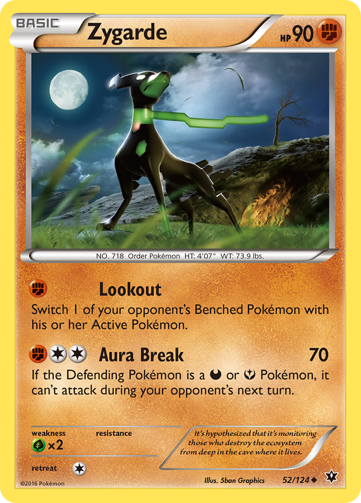Zygarde (52/124) [XY: Fates Collide] | Arkham Games and Comics