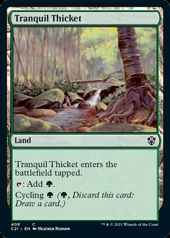 Tranquil Thicket [Commander 2021] | Arkham Games and Comics