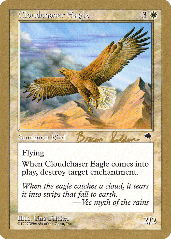 Cloudchaser Eagle (Brian Selden) [World Championship Decks 1998] | Arkham Games and Comics