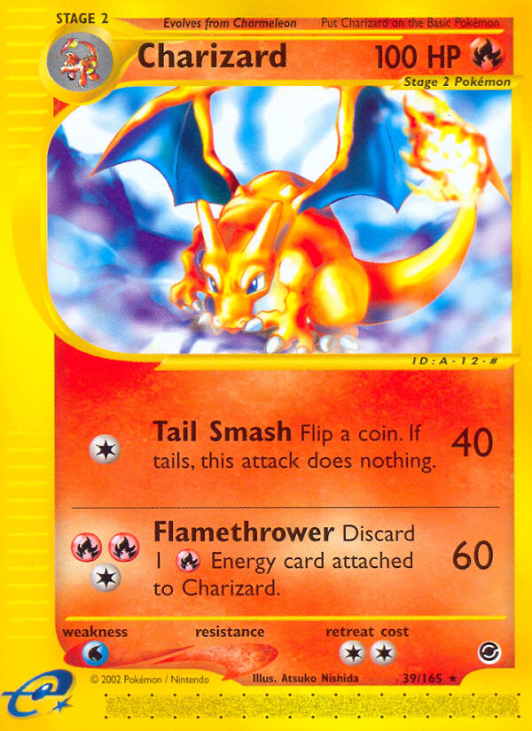 Charizard (39/165) [Expedition: Base Set] | Arkham Games and Comics