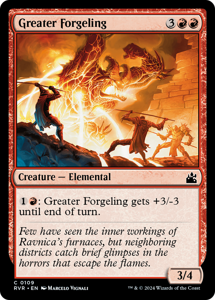 Greater Forgeling [Ravnica Remastered] | Arkham Games and Comics