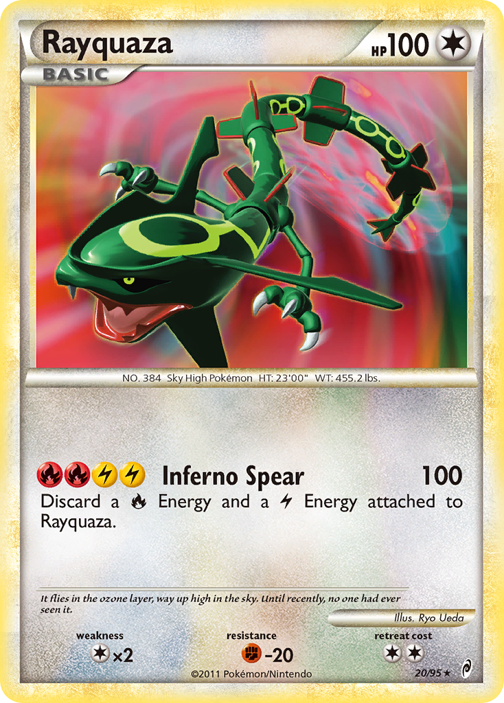 Rayquaza (20/95) [HeartGold & SoulSilver: Call of Legends] | Arkham Games and Comics