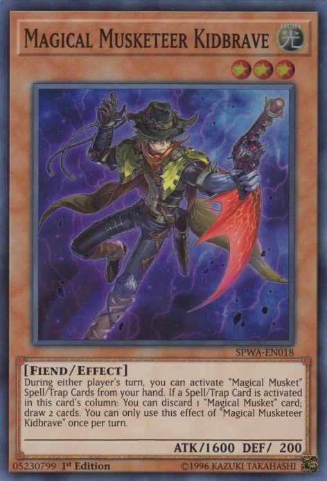 Magical Musketeer Kidbrave [SPWA-EN018] Super Rare | Arkham Games and Comics