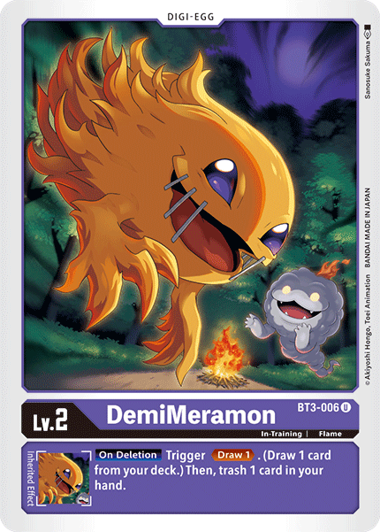 DemiMeramon [BT3-006] [Release Special Booster Ver.1.5] | Arkham Games and Comics