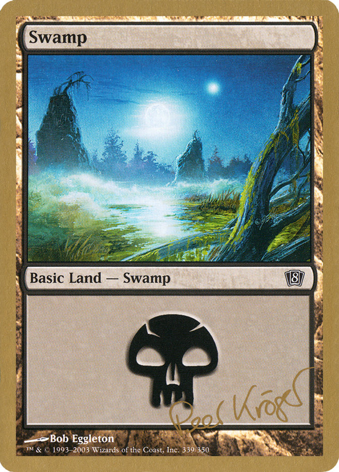 Swamp (pk339) (Peer Kroger) [World Championship Decks 2003] | Arkham Games and Comics