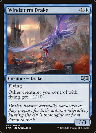 Windstorm Drake [Ravnica Allegiance] | Arkham Games and Comics