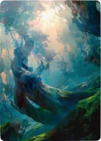 Forest 3 Art Card [Zendikar Rising Art Series] | Arkham Games and Comics