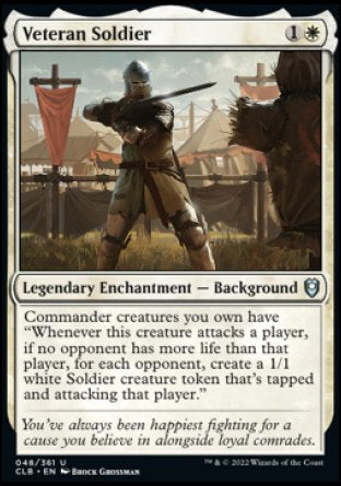 Veteran Soldier [Commander Legends: Battle for Baldur's Gate] | Arkham Games and Comics