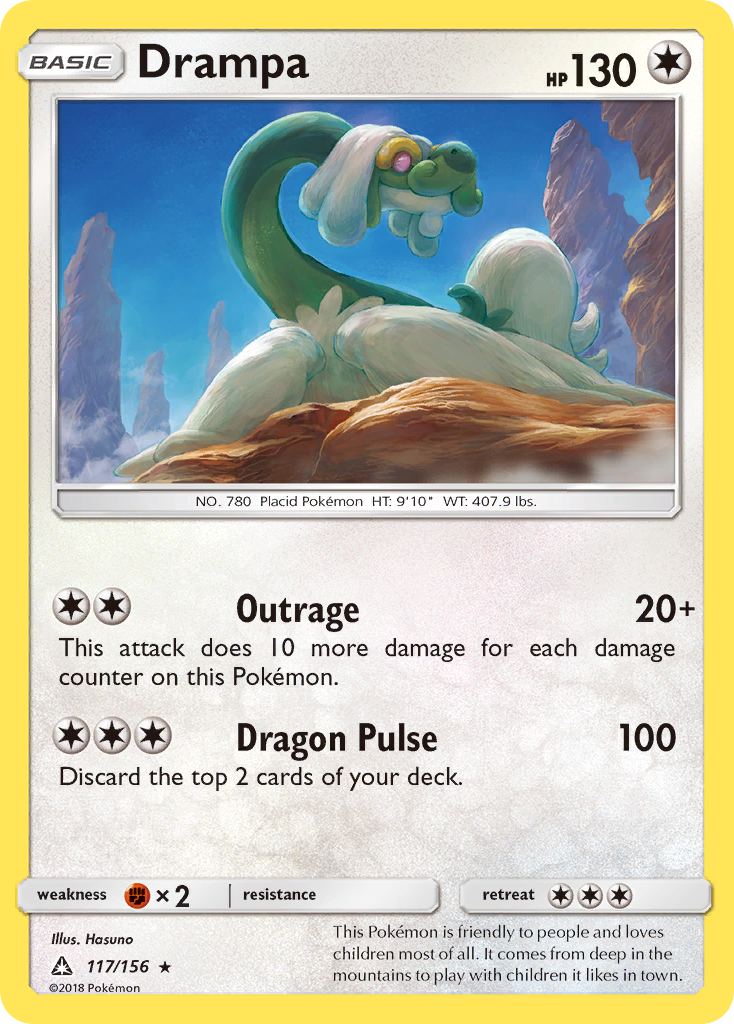 Drampa (117/156) [Sun & Moon: Ultra Prism] | Arkham Games and Comics