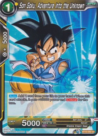 Son Goku, Adventure into the Unknown (BT10-099) [Rise of the Unison Warrior 2nd Edition] | Arkham Games and Comics