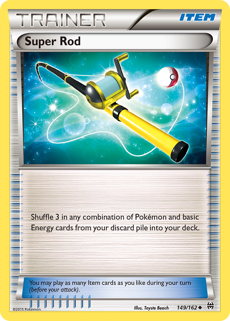 Super Rod (149/162) [XY: BREAKthrough] | Arkham Games and Comics