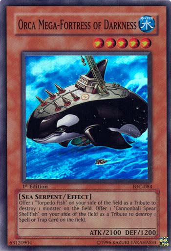 Orca Mega-Fortress of Darkness [IOC-084] Super Rare | Arkham Games and Comics